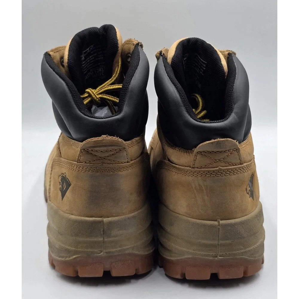 Herman Survivors Grizzly Steel Toe Work Boots Men's 10.5W Brown ASTM F2413-18